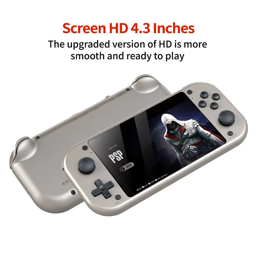 M17 Handheld Video Game Console 64G 128G Open Source Linux System 4.3inch Screen Portable Pocket Video Player Retro Gaming Conso