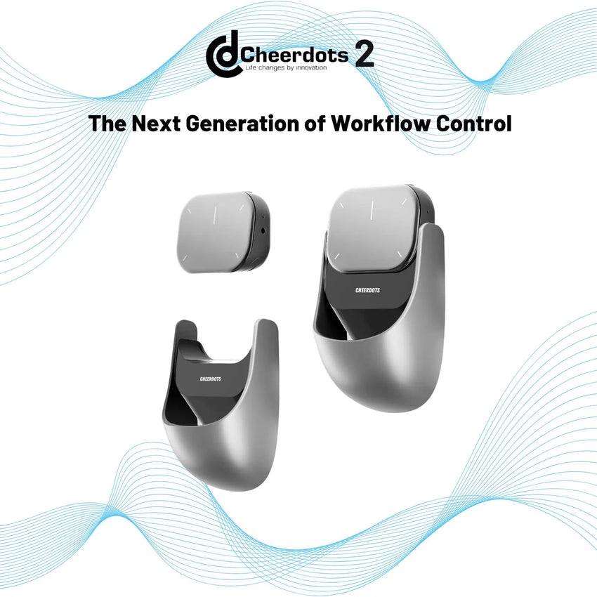 Cheerdots 2 Detachable Air Mouse Wireless Touchpad All-in-one Pocket AI Recording ChatGPT Enabled Mouse Customized Gaming Mouse